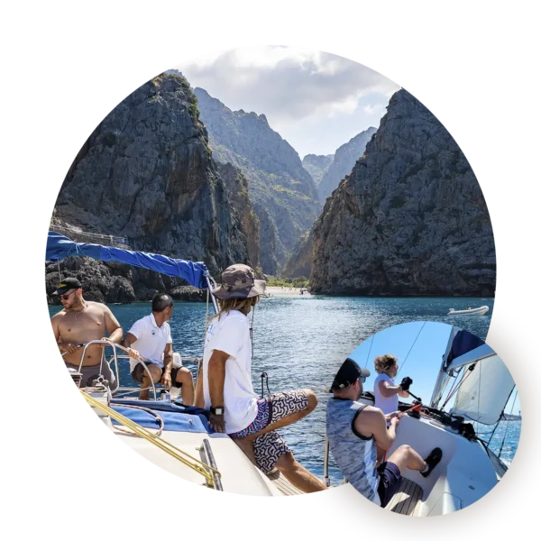 Prácticas de ampliación PER - Navegación en Baleares + Vela - Escola Port - Barcelona