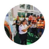 STCW AV/2-1 Curso para controlar a una multitud en caso de emergencia a bordo.