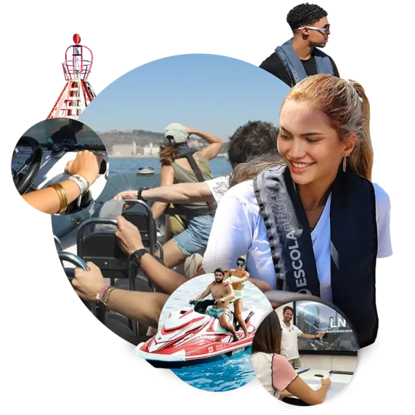 Licencia de navegación, tu carné para conducir barcos pequeños y motos de agua. Cursos cada semana en el Port Olímpic de Barcelona